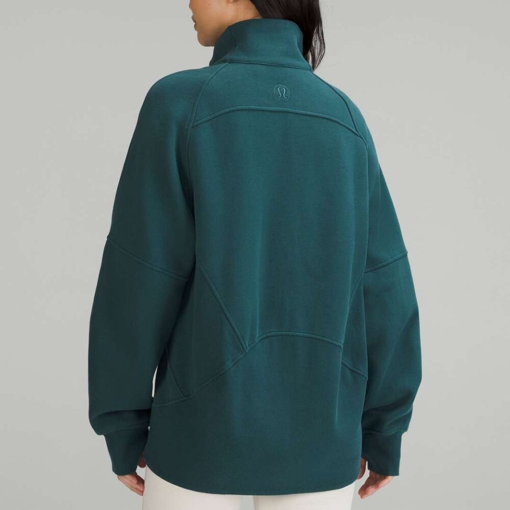 Lululemon funnel-neck oversized full zip